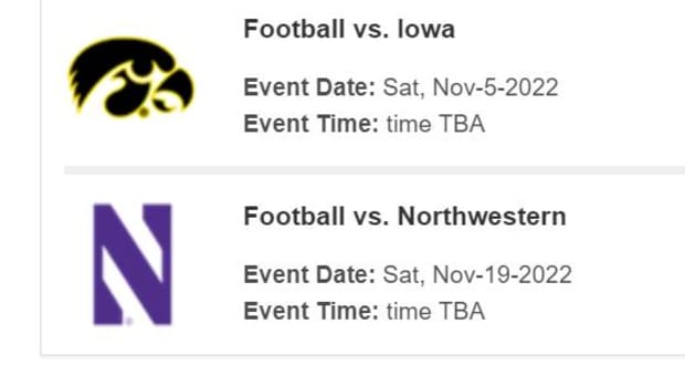 Purdue Football Tickets 11/11/2022